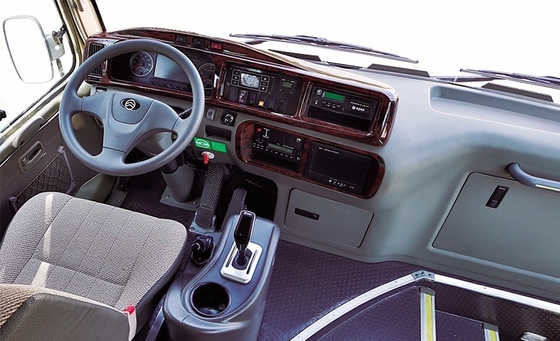 33 مقعدًا EV Coaster Buses 8m Electric Coach Commuter Bus ناقل حركة أوتوماتيكي