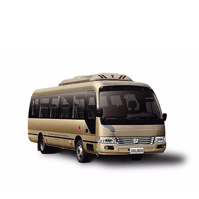 33 مقعدًا EV Coaster Buses 8m Electric Coach Commuter Bus ناقل حركة أوتوماتيكي