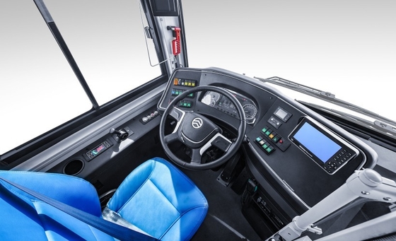 39 Seater Tourist Luxury Bus Pure Electric 300-430 كم 69 كم / ساعة أعلى سرعة
